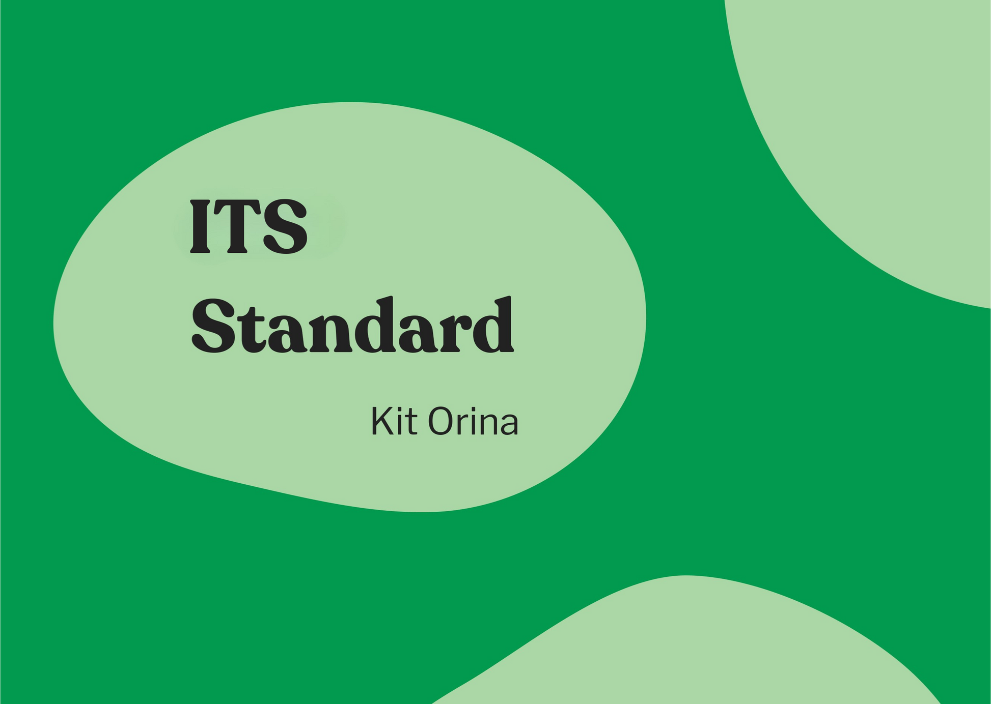 Imagen del ITS Standard Men Selfkit para realizar pruebas de ITS en hombres.